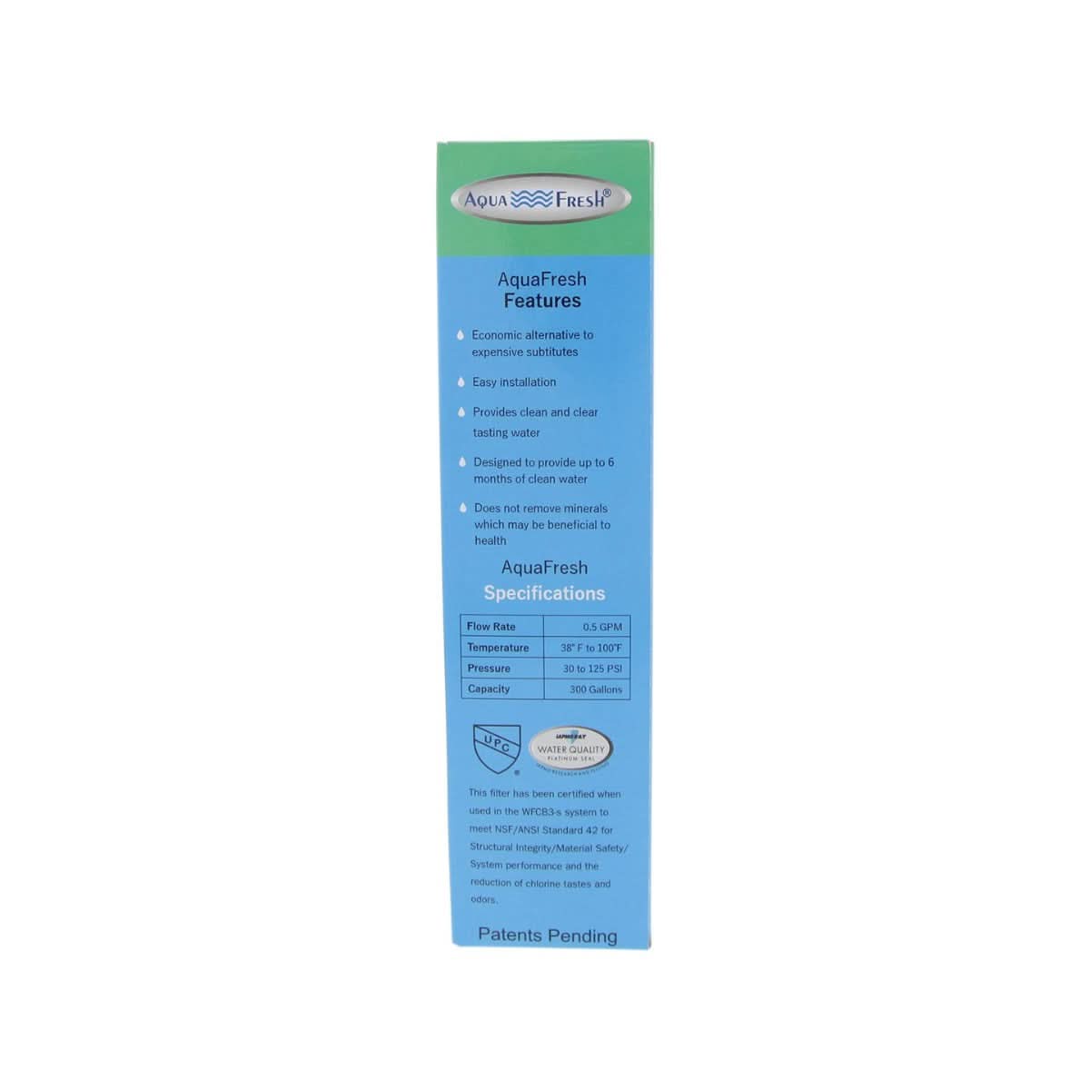 Aqua-Fresh WF425 Refrigerator Water Filter Replacement for WF3CB - WaterFilters.NET