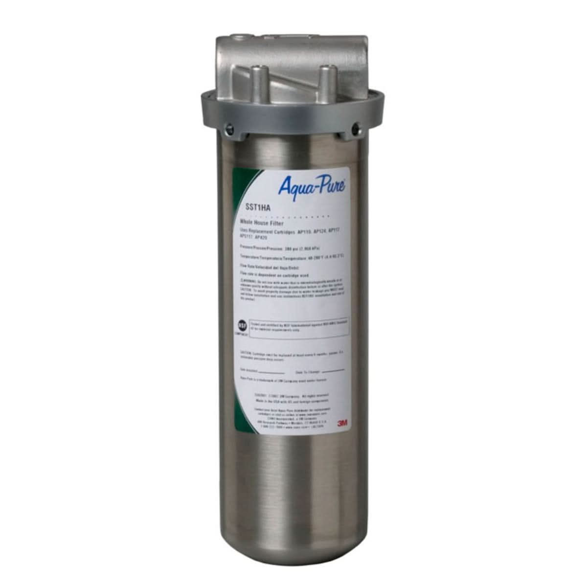 3M Aqua-Pure SST1HA Stainless Steel Housing Filtration System - WaterFilters.NET