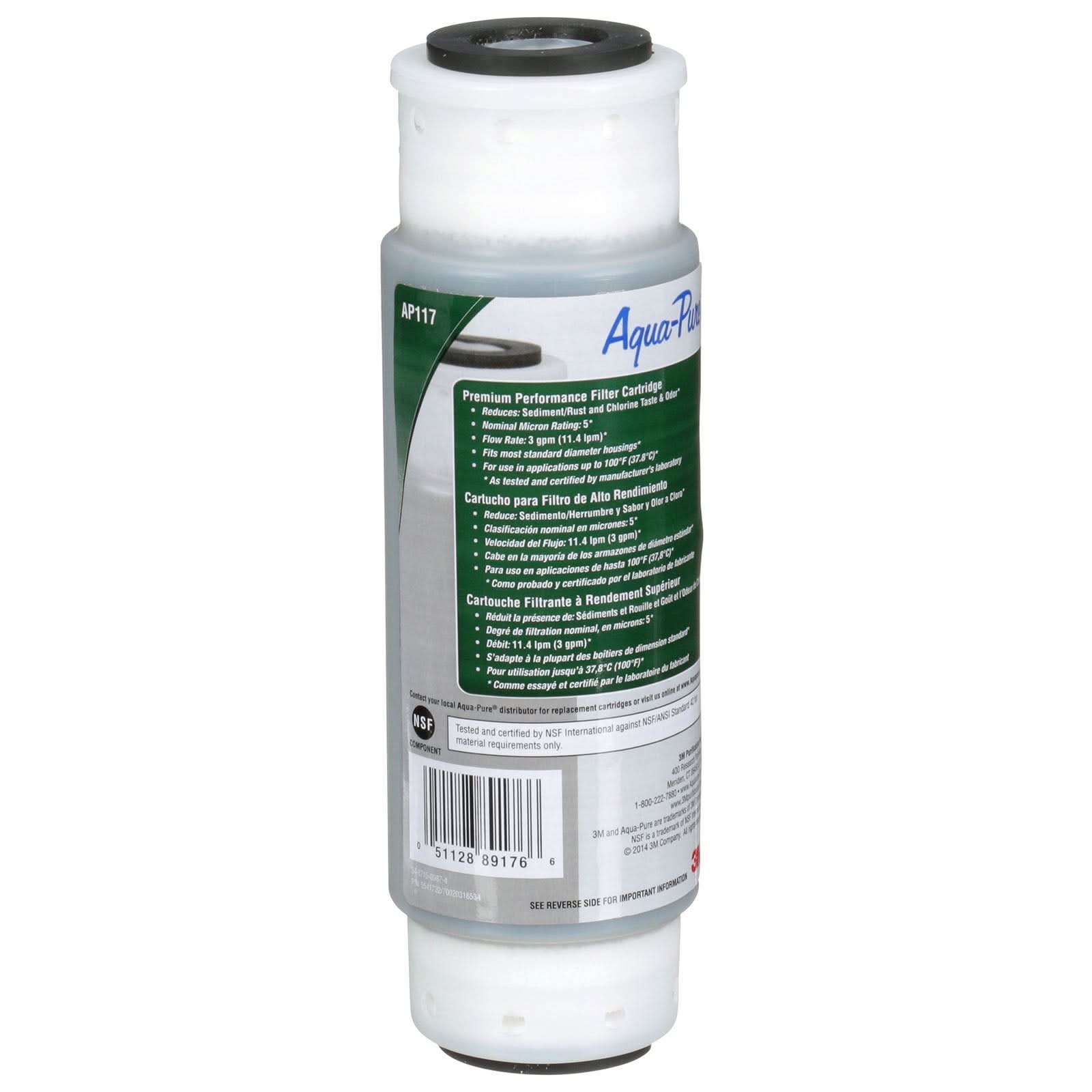 3M Aqua-Pure AP117 Premium Chlorine Taste & Odor Filter - WaterFilters.NET