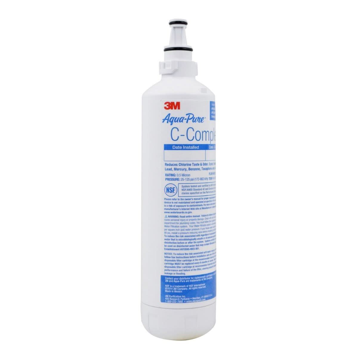 3M Aqua-Pure C-COMPLETE Undersink Filter Replacement Cartridge - WaterFilters.NET