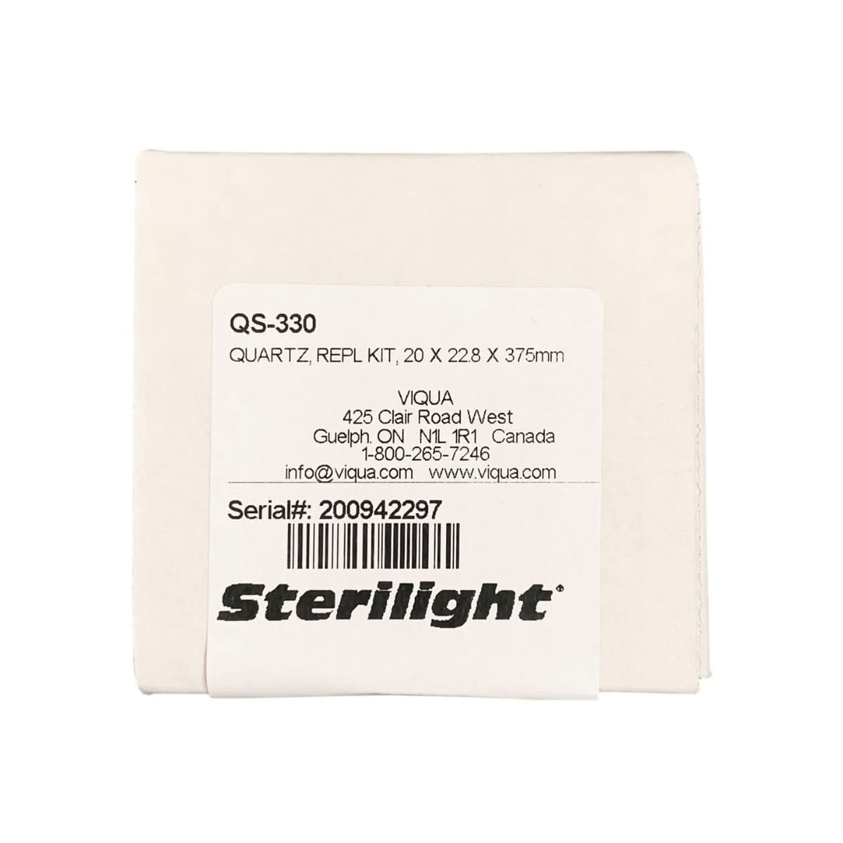 Viqua Replacement Quartz Sleeve QS-330 - WaterFilters.NET