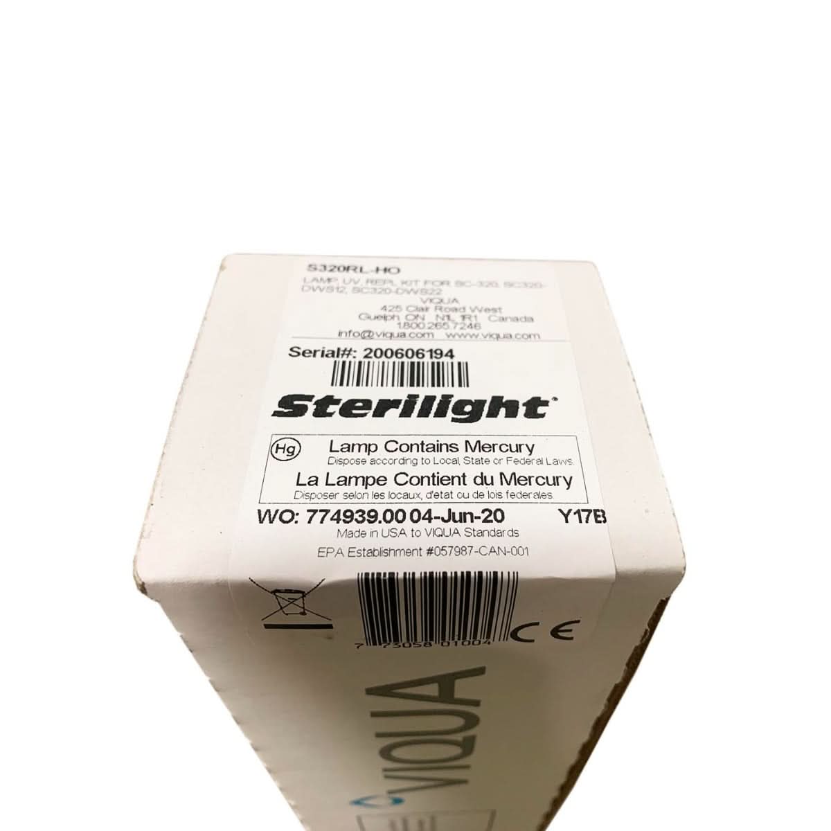 Viqua Replacement UV Lamp S320RL-HO - WaterFilters.NET
