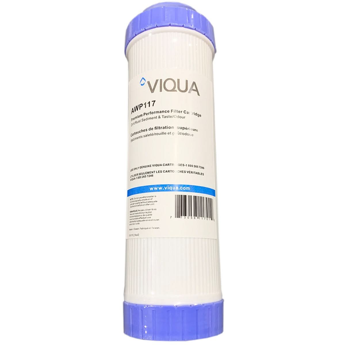 Viqua AWP117 Carbon Block Filter for S2Q-DWS UV System - WaterFilters.NET