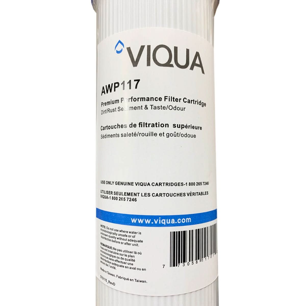 Viqua AWP117 Carbon Block Filter for S2Q-DWS UV System - WaterFilters.NET