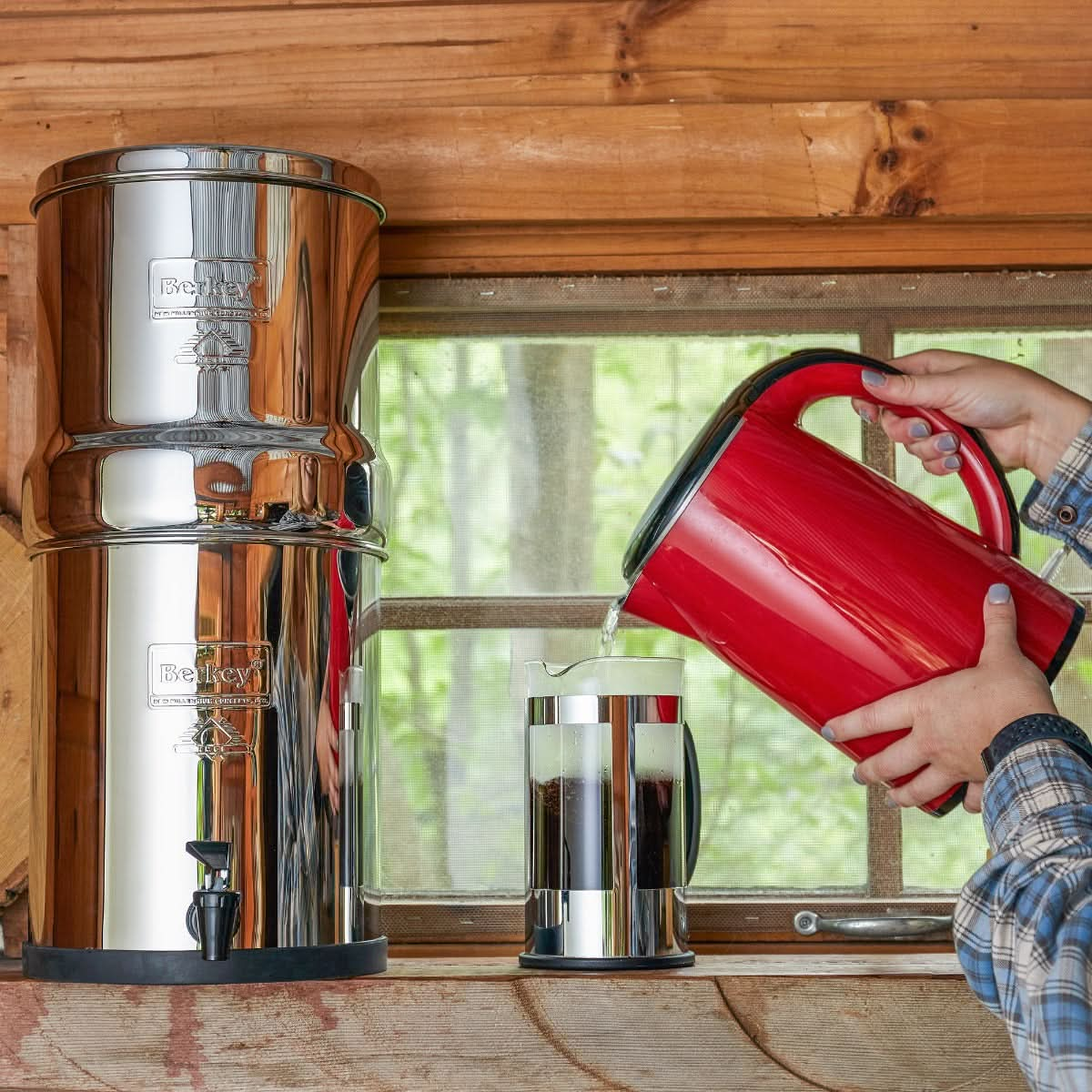 Big Berkey 2.25 Gallon Water Purification System