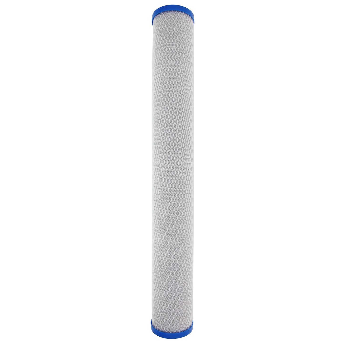 Tier1 1 Micron Carbon and Polyphosphate Water Softening Replacement Cartridge - WaterFilters.NET