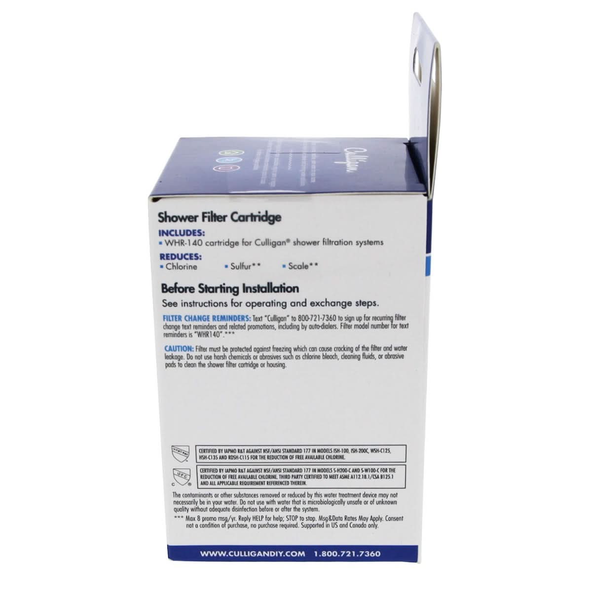 Culligan WHR-140 Replacement Shower Filter - WaterFilters.NET