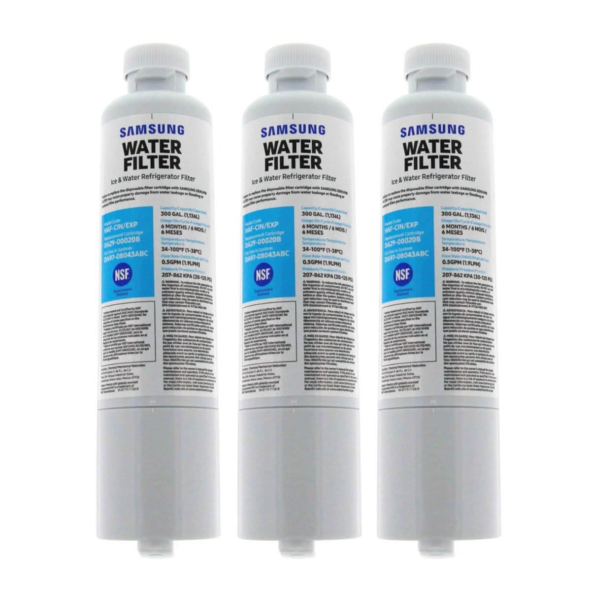 Samsung DA29-00020B Refrigerator Water Filter - WaterFilters.NET