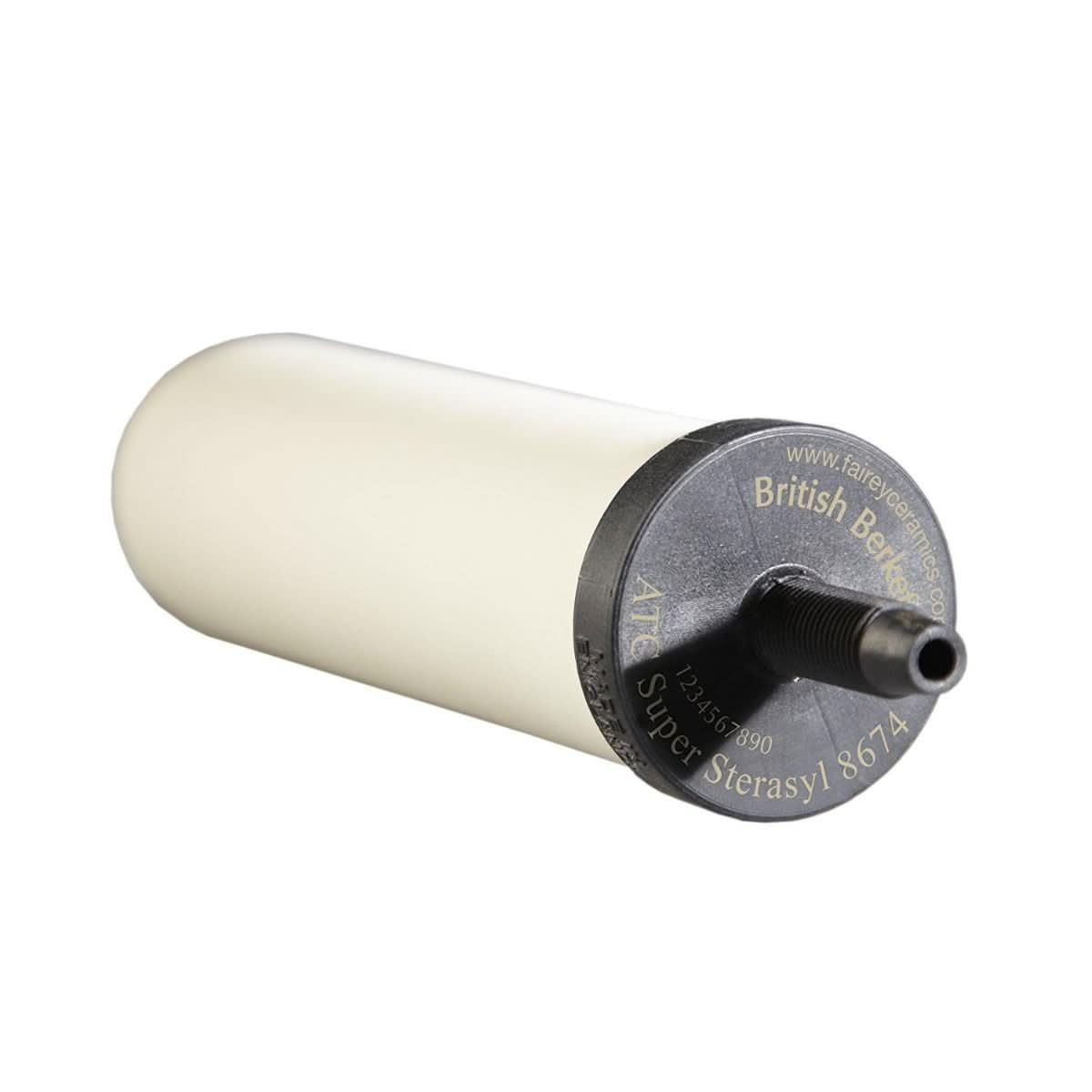 W9361123 Doulton/W9361151 British Berkefeld Stainless Steel Gravity System and ATC Super Sterasyl Candle Filter - WaterFilters.NET