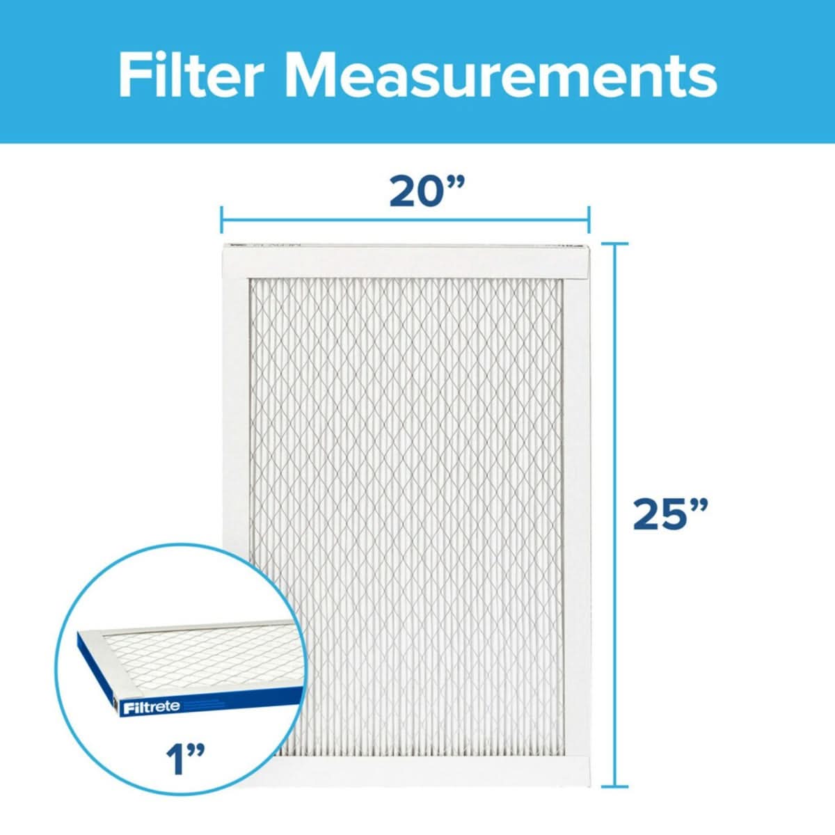 3M Filtrete 2200 Elite Allergen & Home Pollutants Air Filter - 20x25x1 (4-Pack) - WaterFilters.NET