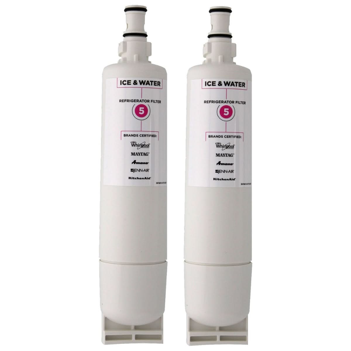 Whirlpool 4396508 and 4396510 EveryDrop EDR5RXD1 (Filter 5) Ice and Water Refrigerator Filter