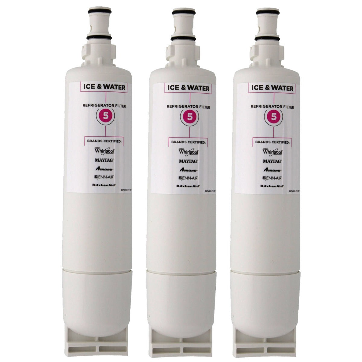 Whirlpool 4396508 and 4396510 EveryDrop EDR5RXD1 (Filter 5) Ice and Water Refrigerator Filter