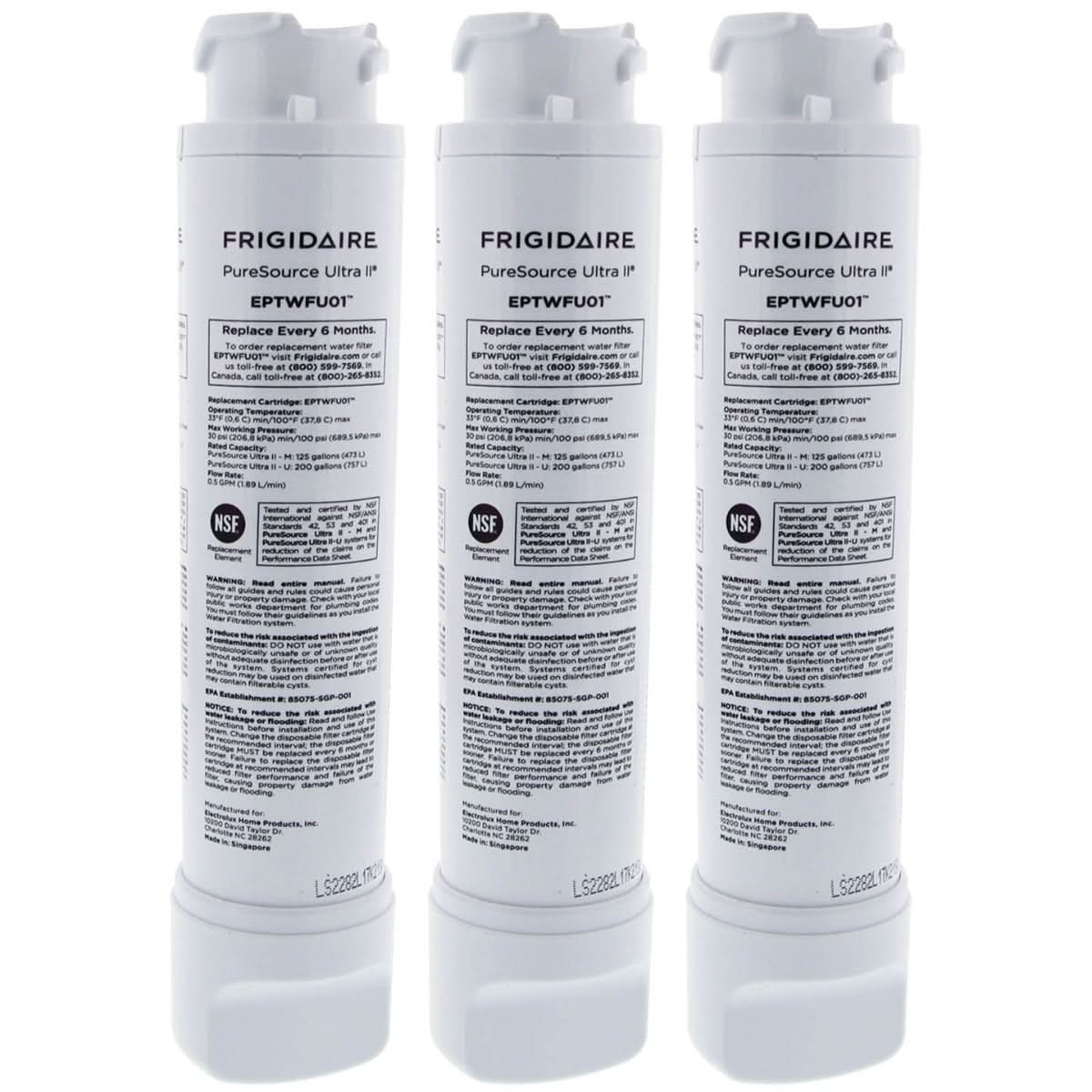 EPTWFU01 Frigidaire Refrigerator Water Filter - WaterFilters.NET