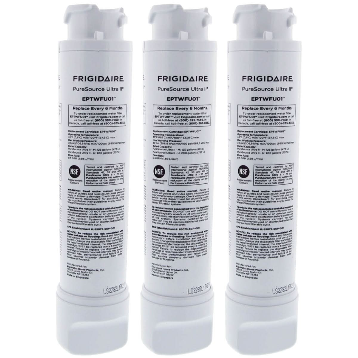 EPTWFU01 Frigidaire Refrigerator Water Filter