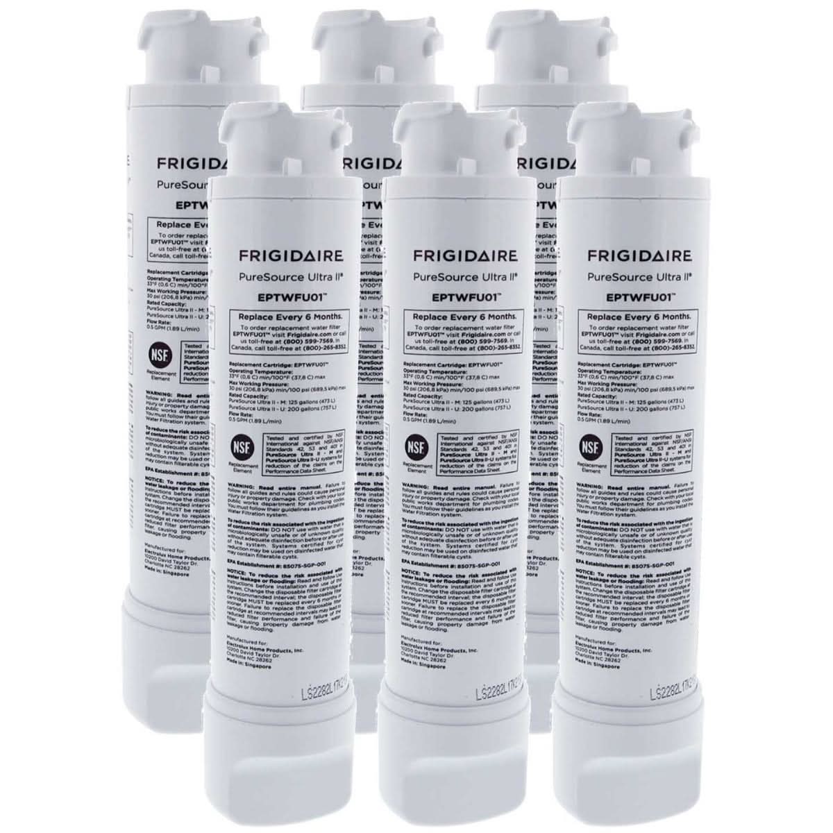 EPTWFU01 Frigidaire Refrigerator Water Filter - WaterFilters.NET