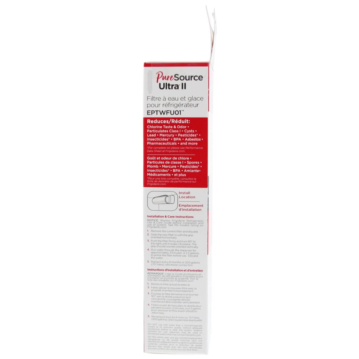 EPTWFU01 Frigidaire Refrigerator Water Filter - WaterFilters.NET