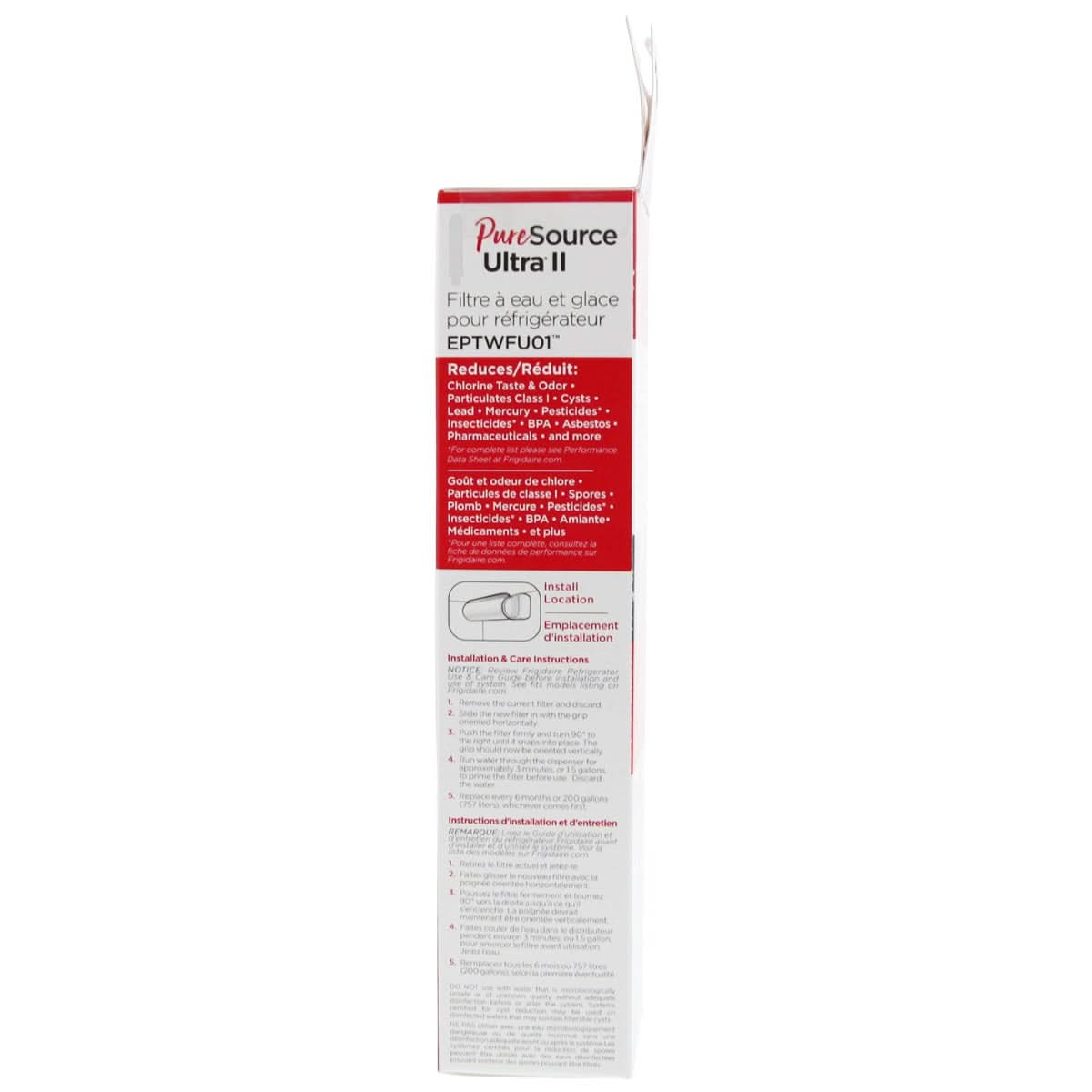 EPTWFU01 Frigidaire Refrigerator Water Filter