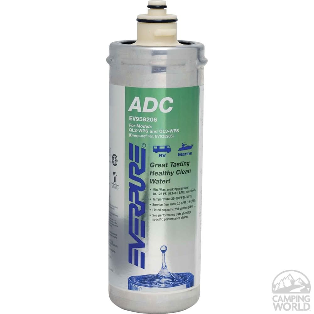 Everpure EV959206 ADC Full Timer RV Water Filter Cartridge - WaterFilters.NET