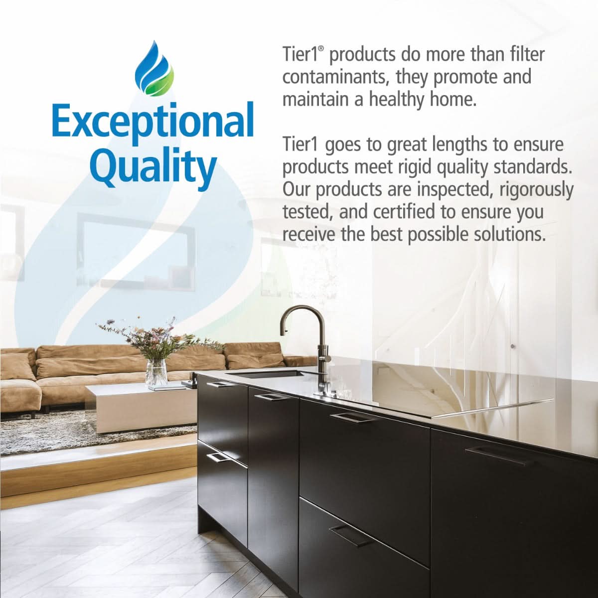 10 X 2.5 Spun Wound Polypropylene Replacement Filter by Tier1 (20 micron) - WaterFilters.NET