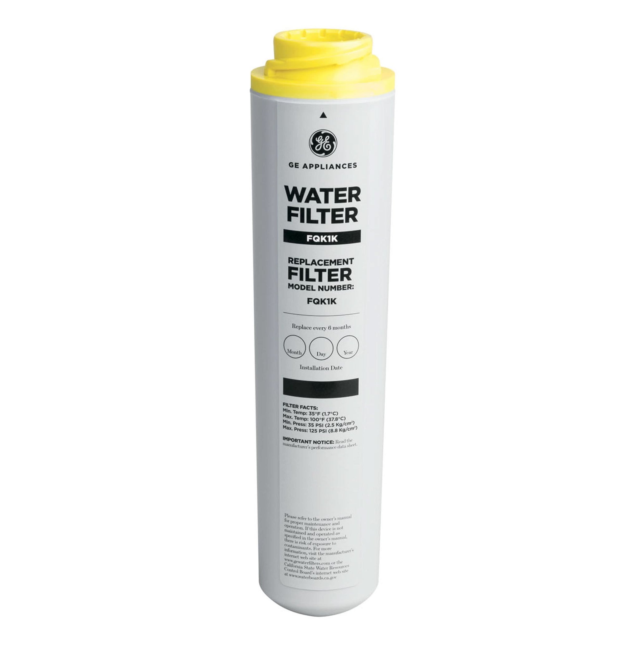 GE FQK1K Inline Water Filter Replacement - WaterFilters.NET
