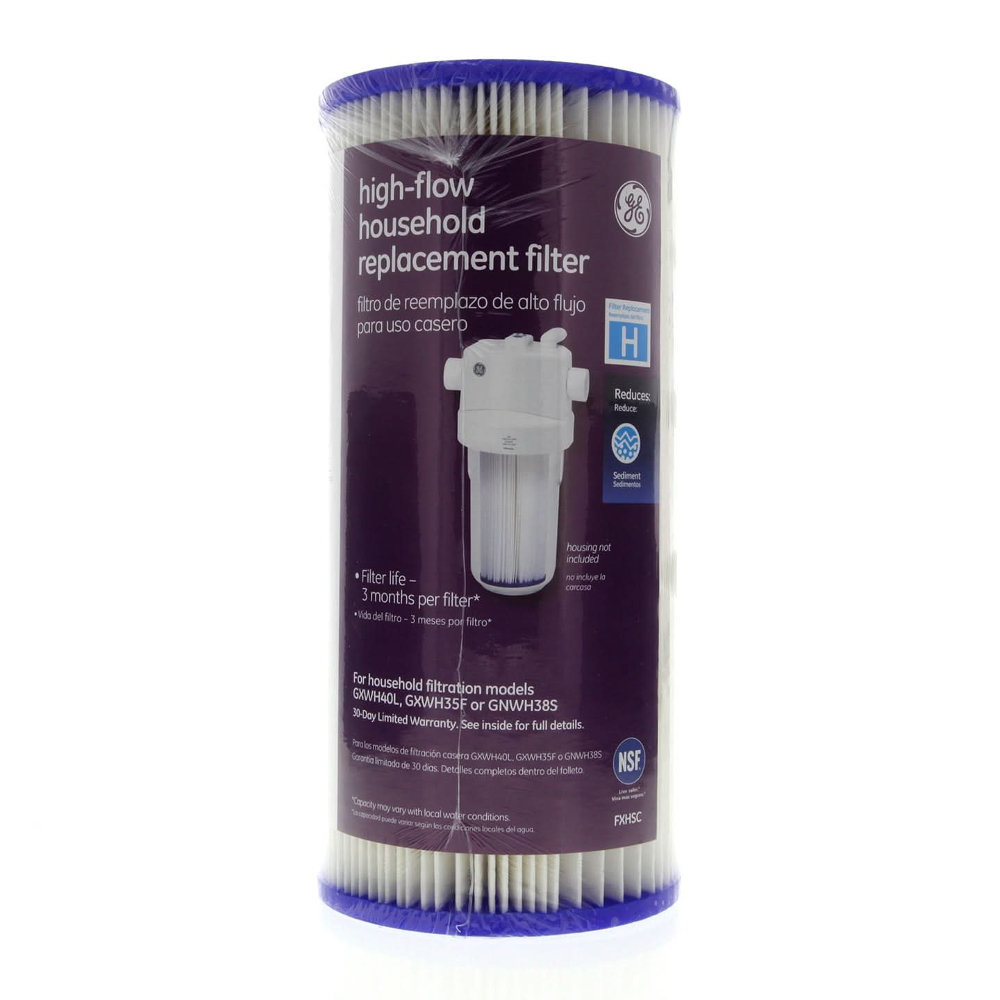 GE FXHSC Sediment Water Filter