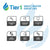 8 X 6-1/2 Inch Tier1 PAS-1366 Replacement Filter For PMA25-M - WaterFilters.NET
