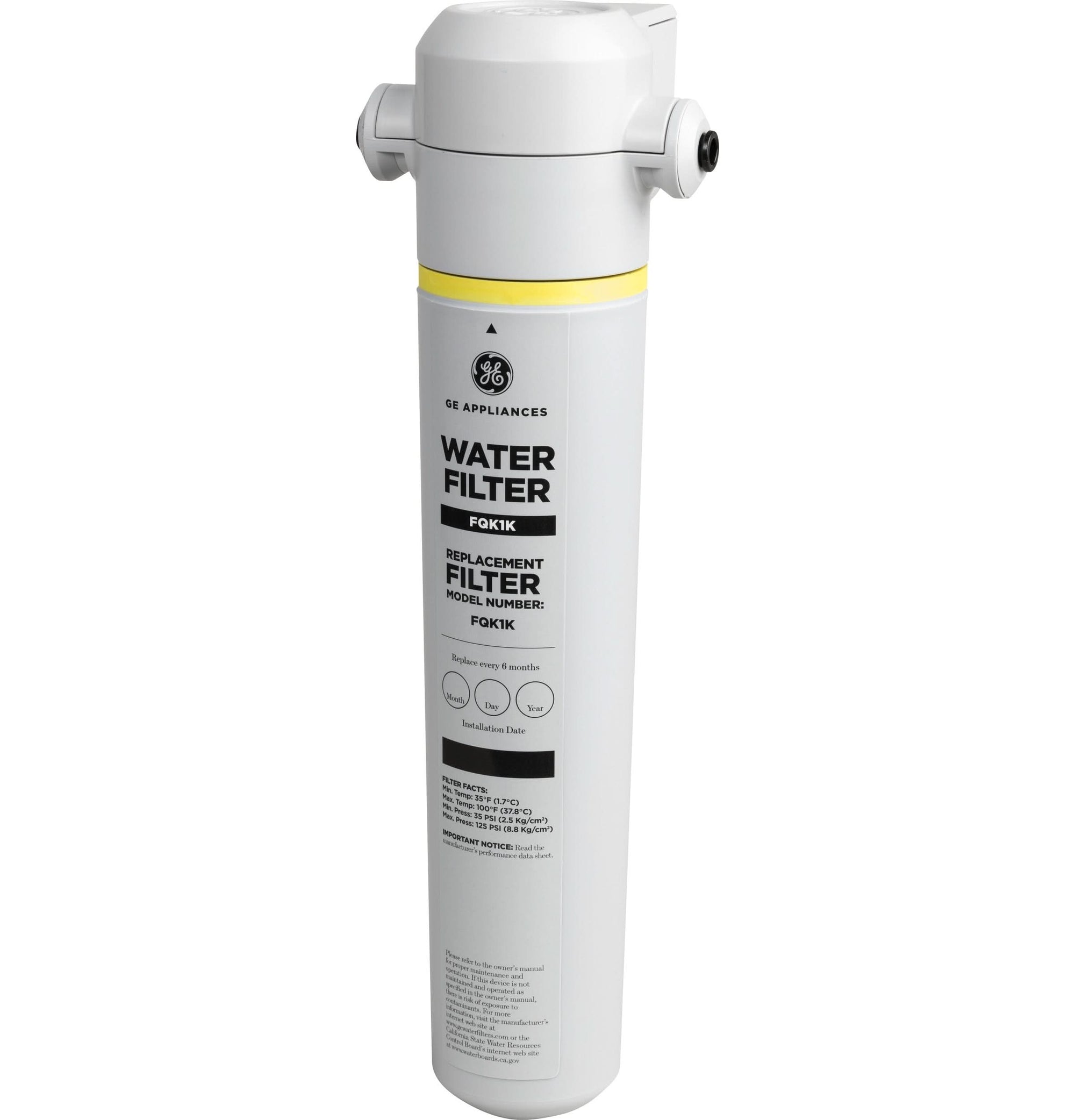 GE SmartWater GXRLQK Inline Refrigerator Filter System - WaterFilters.NET