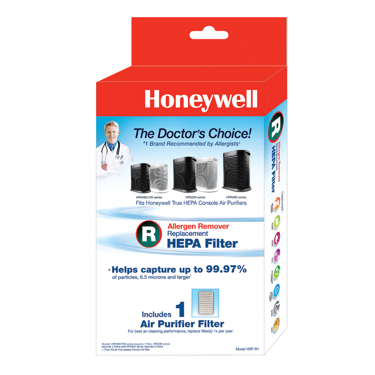 HRF-R1 True HEPA Replacement Filter by Honeywell