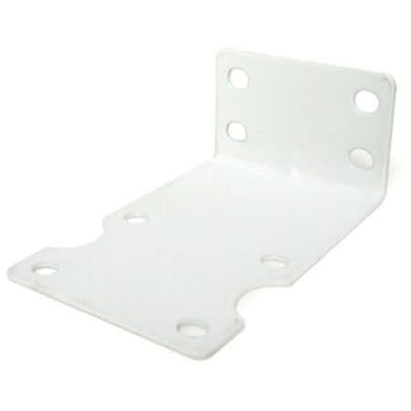 FM-10W Hydronix 10-inch Single Slim Housing Bracket (White) - WaterFilters.NET