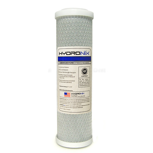 Hydronix SMCB-2510 Replacement Carbon Water Filter  10-inch x 2.5-inch (0.5 Micron)
