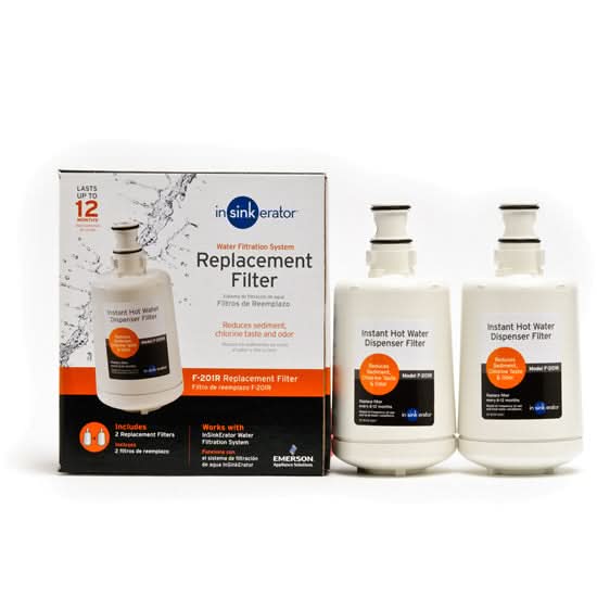 InSinkErator F-201R Replacement Water Filter Cartridge (2-Pack) - WaterFilters.NET