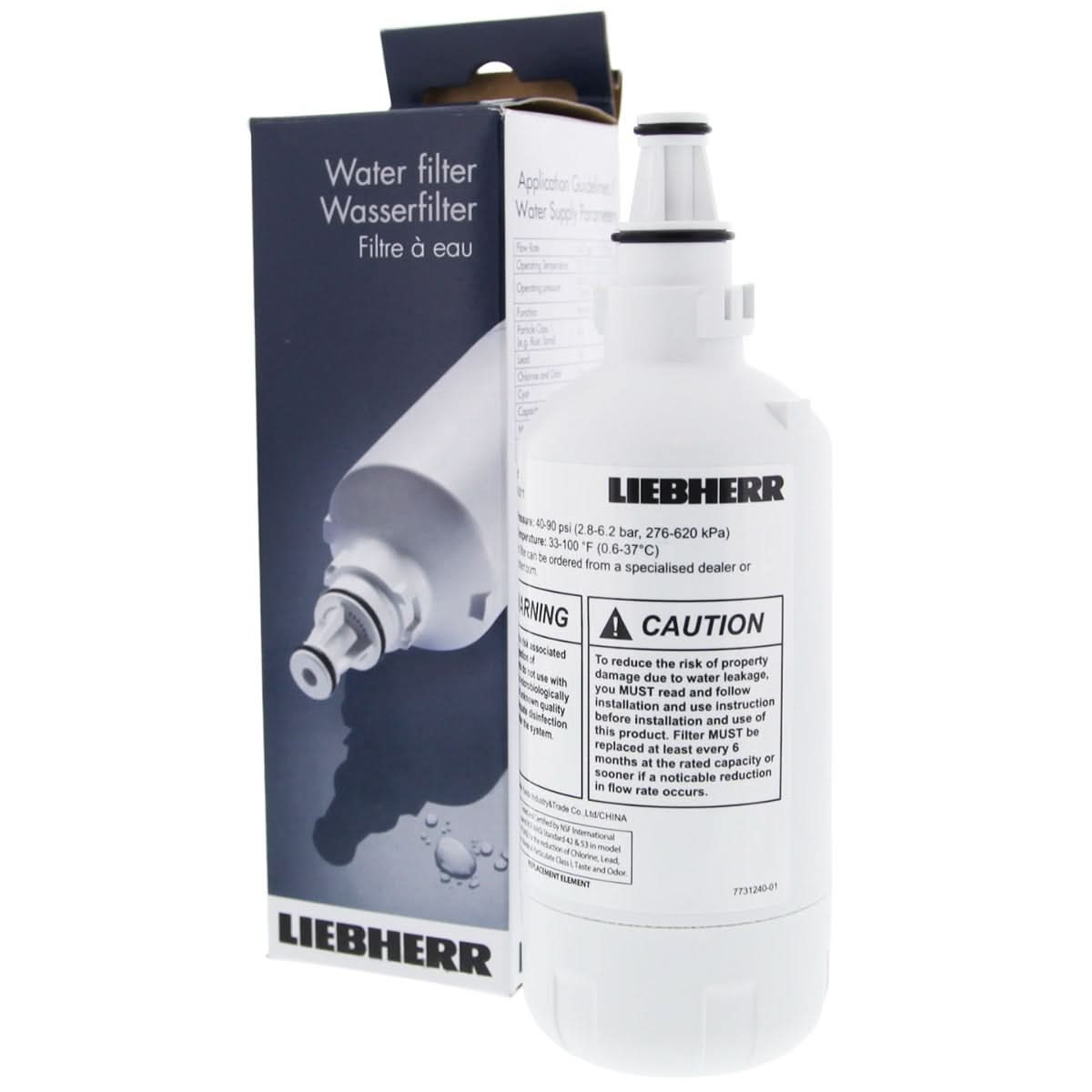 Liebherr 7440000 / 7440002 / 7440011 Refrigerator Water Filter - WaterFilters.NET