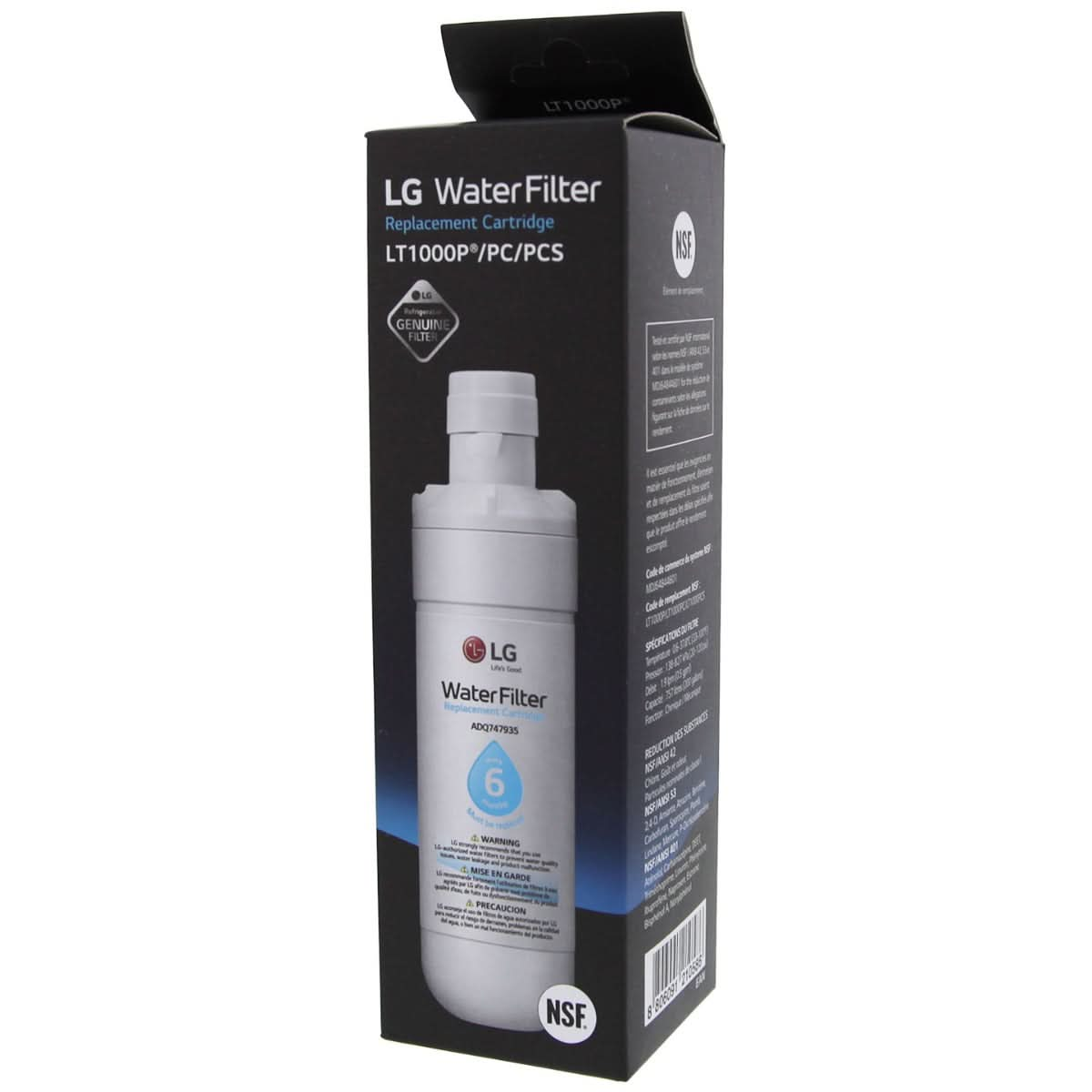 LG LT1000P Replacement Refrigerator Water Filter