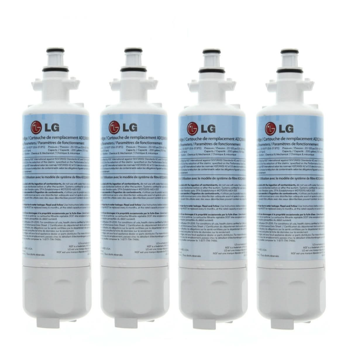 LG LT700P Refrigerator Water Filter ADQ36006101