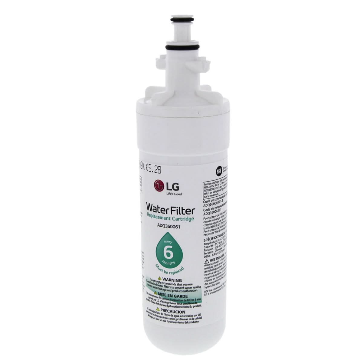 LG LT700P Refrigerator Water Filter ADQ36006101 - WaterFilters.NET