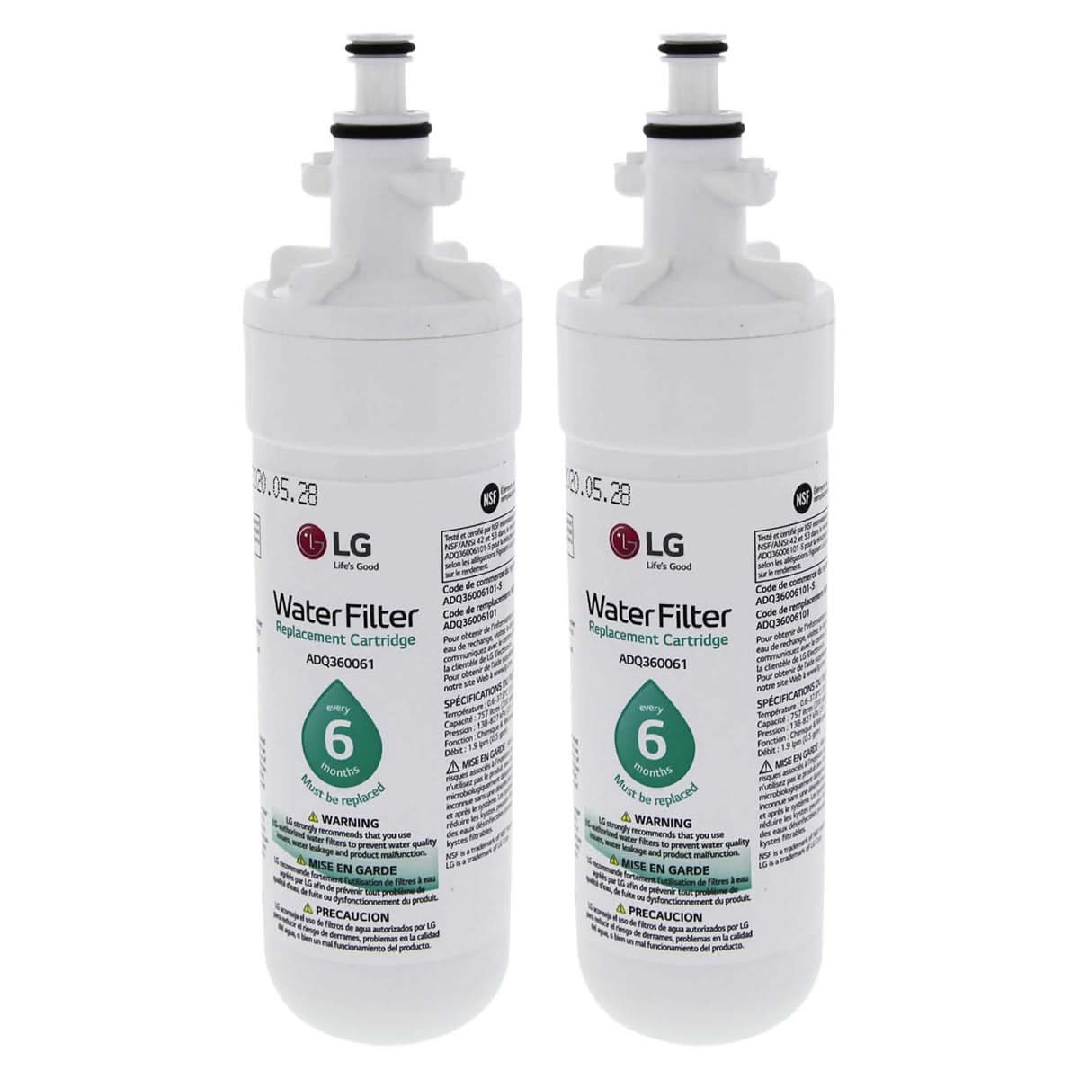 LG LT700P Refrigerator Water Filter ADQ36006101 - WaterFilters.NET
