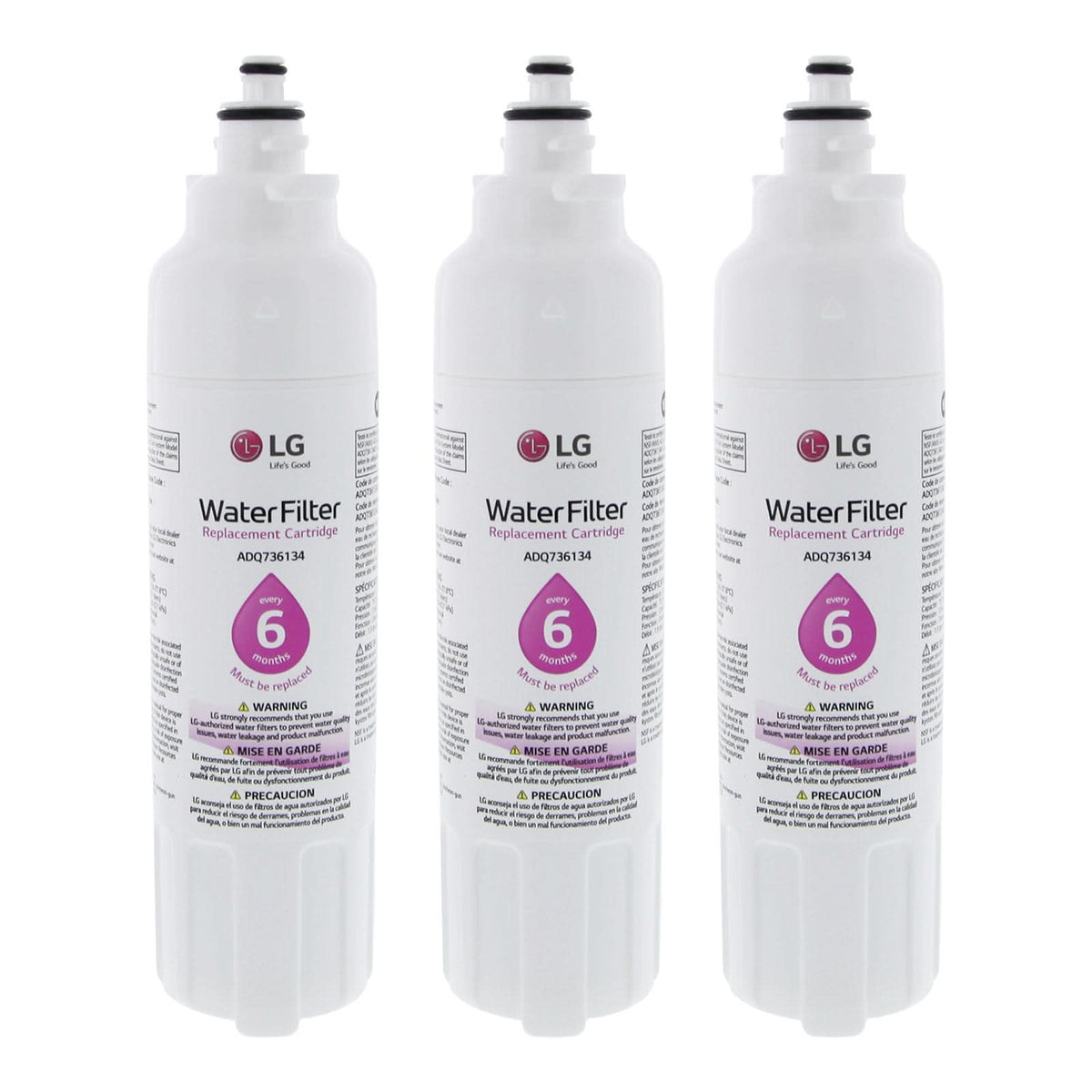 LG LT800P Refrigerator Water Filter ADQ73613401 - WaterFilters.NET