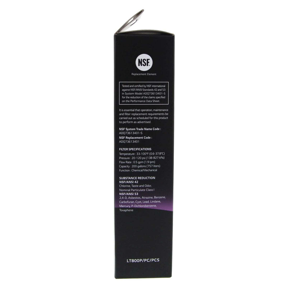 LG LT800P Refrigerator Water Filter ADQ73613401 - WaterFilters.NET