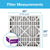 3M Filtrete 1550  Allergen Reduction Air Filters - 20x20x4 (4-Pack)