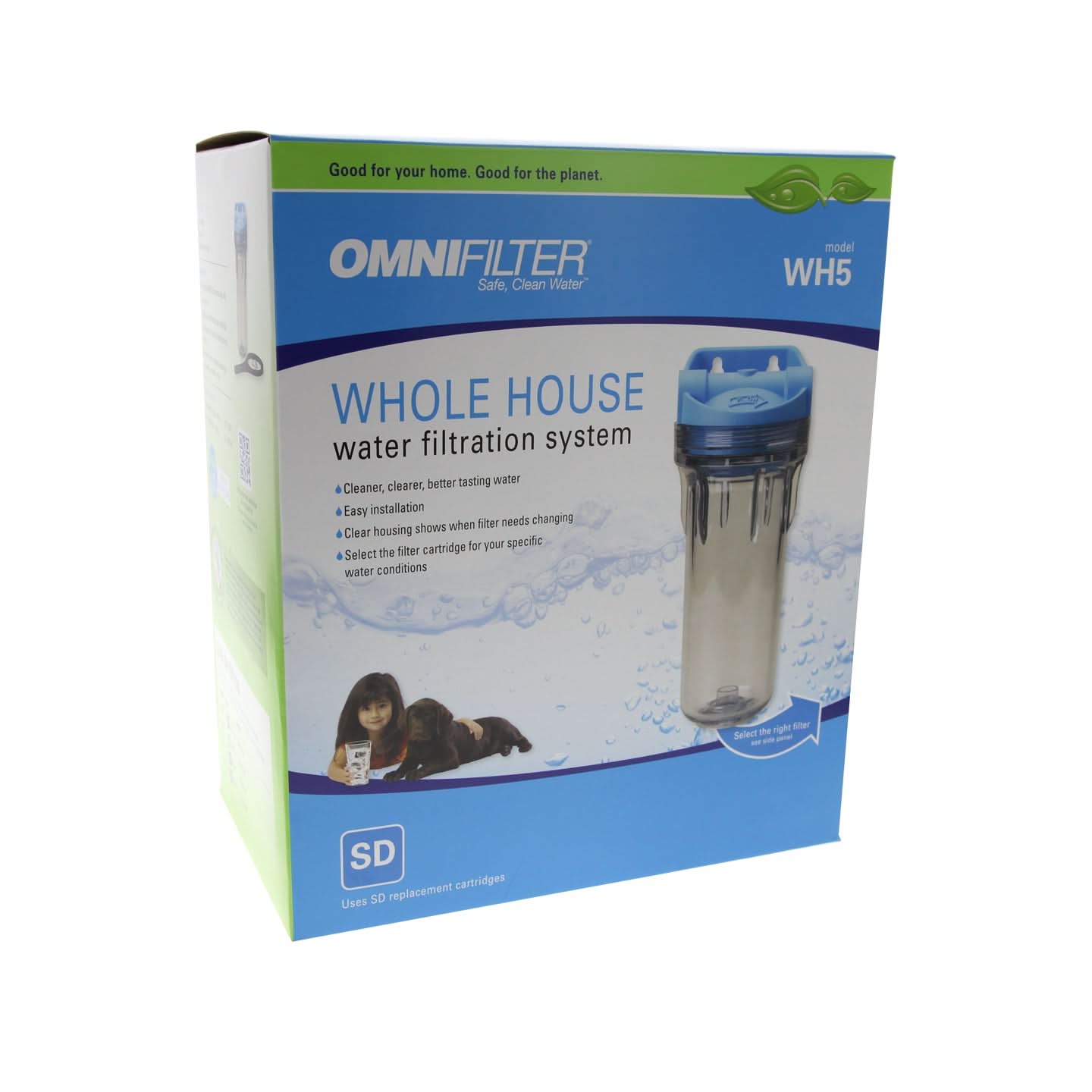 Omnifiller Program OmniFilter OB5-S-05 Whole House Filter System - WaterFilters.NET
