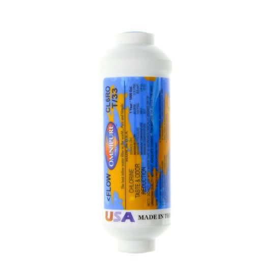 Omnipure CL6ROT33-B GAC Inline Water Filter - WaterFilters.NET