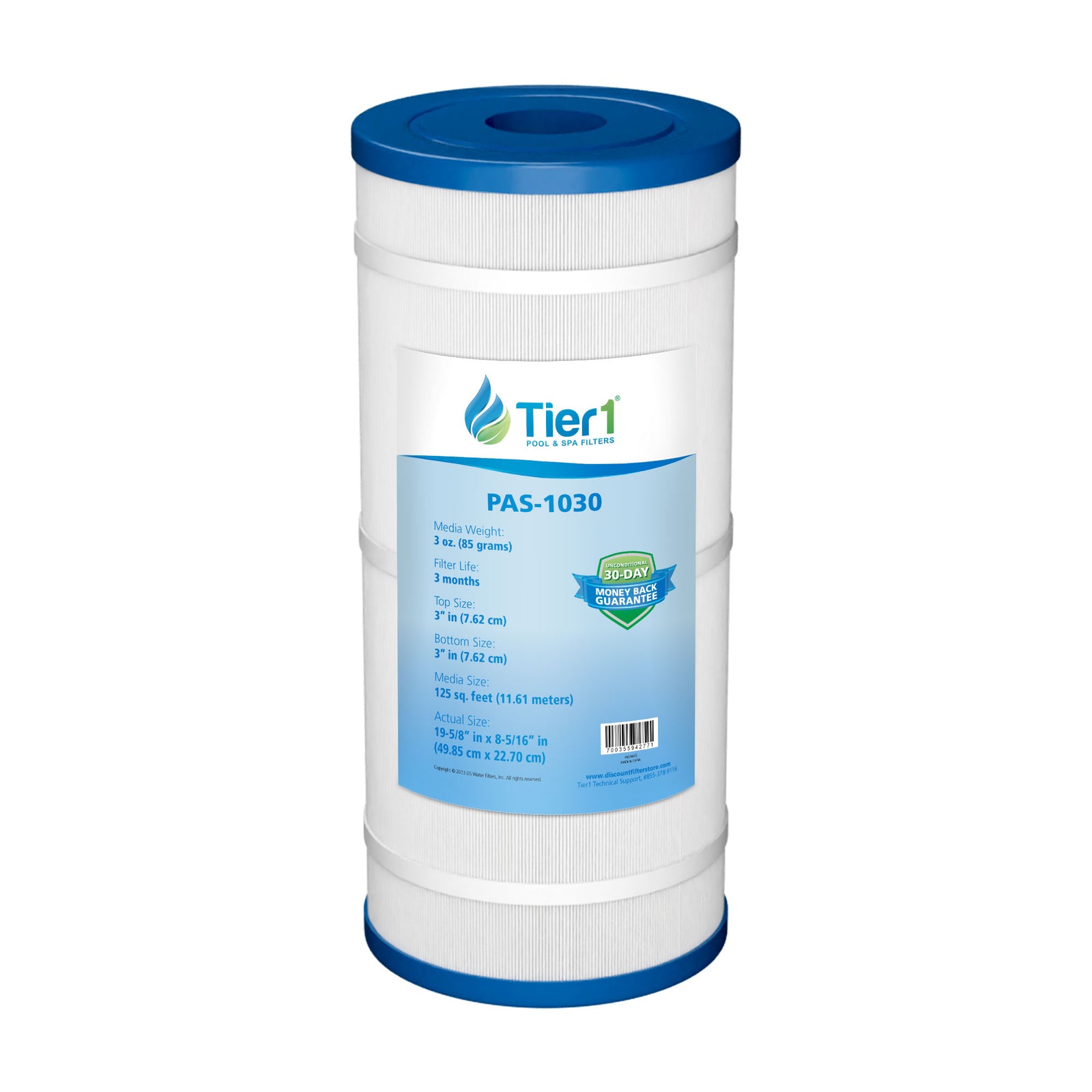 Tier1 Brand Replacement Pool and Spa Filter for CX1250-RE, CX1500-RE - WaterFilters.NET