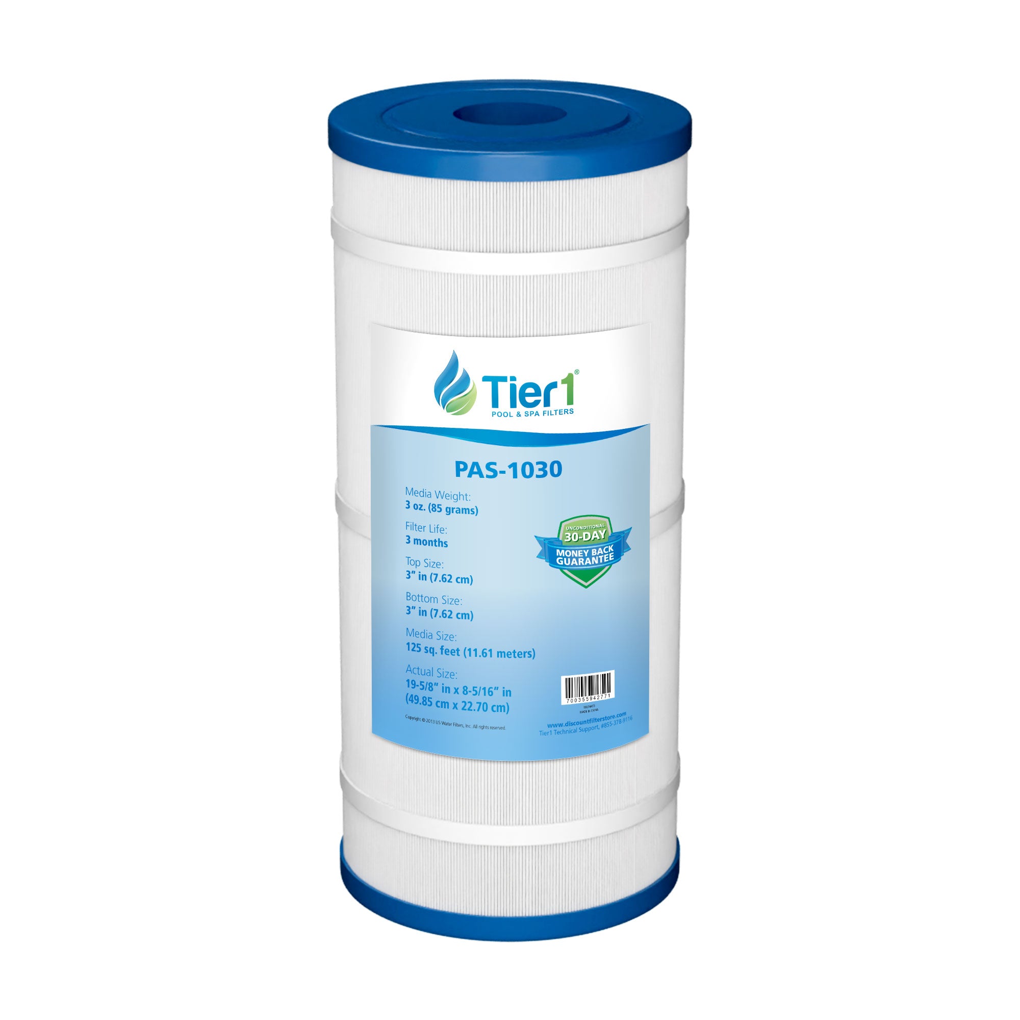 Tier1 Brand Replacement Pool and Spa Filter for CX1250-RE, CX1500-RE - WaterFilters.NET