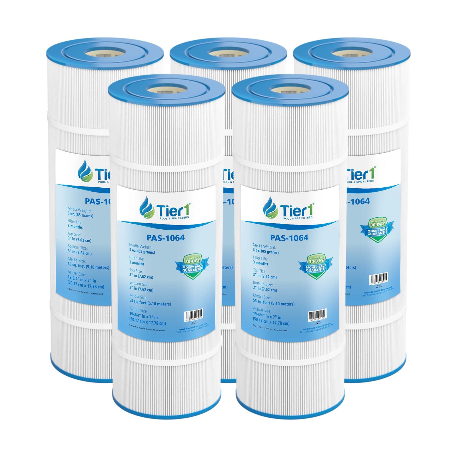 19-5/8 X 7 Inch Tier1 PAS-1064 Replacement For CX550-RE - WaterFilters.NET