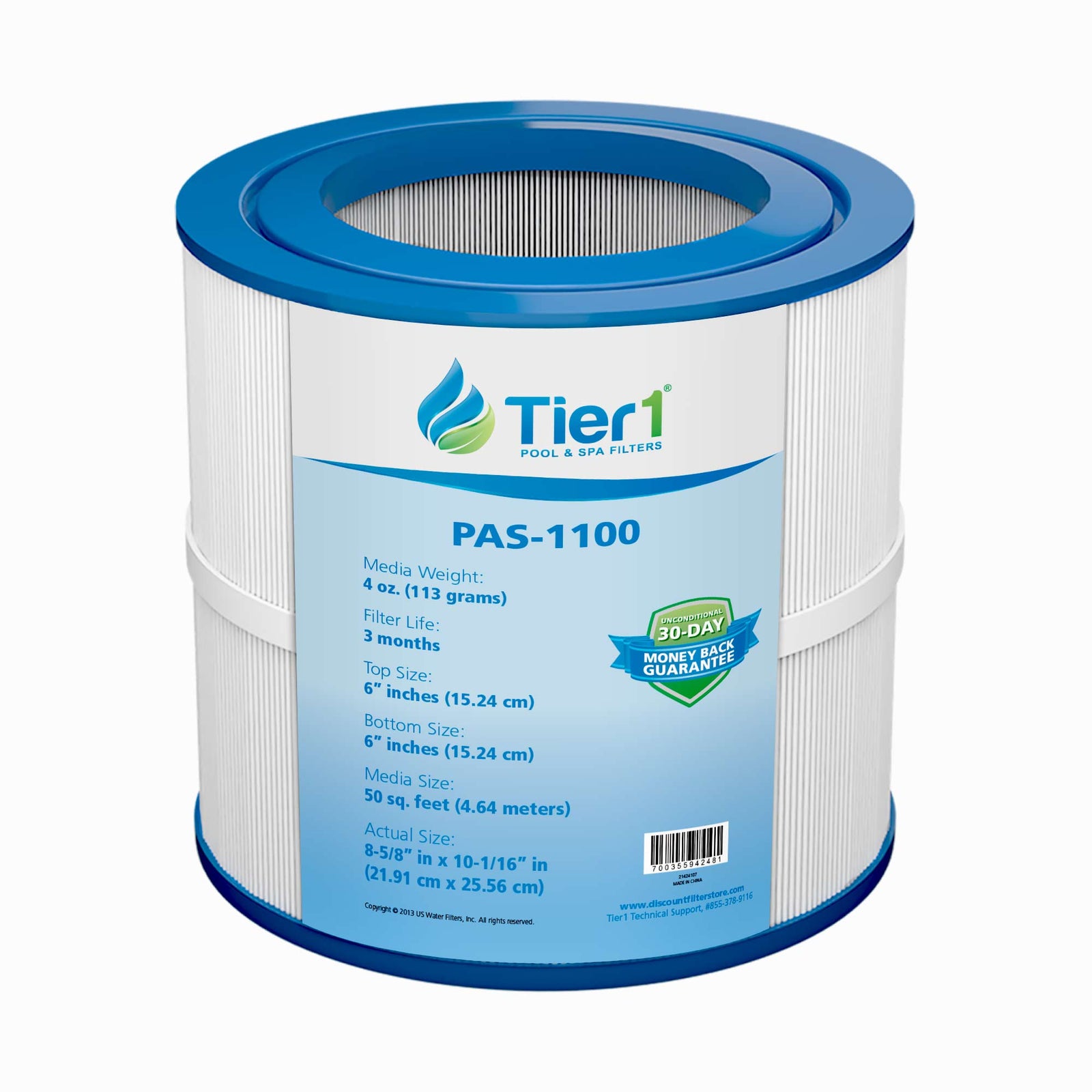 Tier1 Brand Replacement Pool and Spa Filter for R173213, 59054000 & 1561-26 - WaterFilters.NET