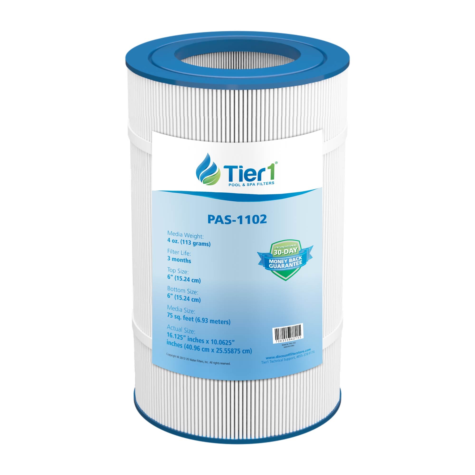 Tier1 Brand Replacement Pool and Spa Filter for R173214 & 59054100 - WaterFilters.NET