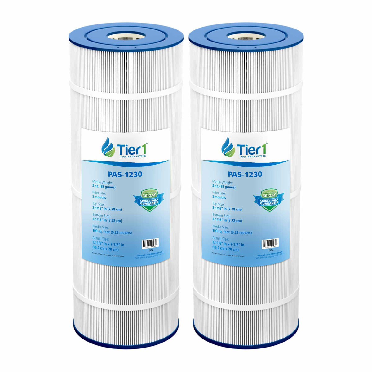 Tier1 PAS-1230 Replacement Pool and Spa Filter - WaterFilters.NET