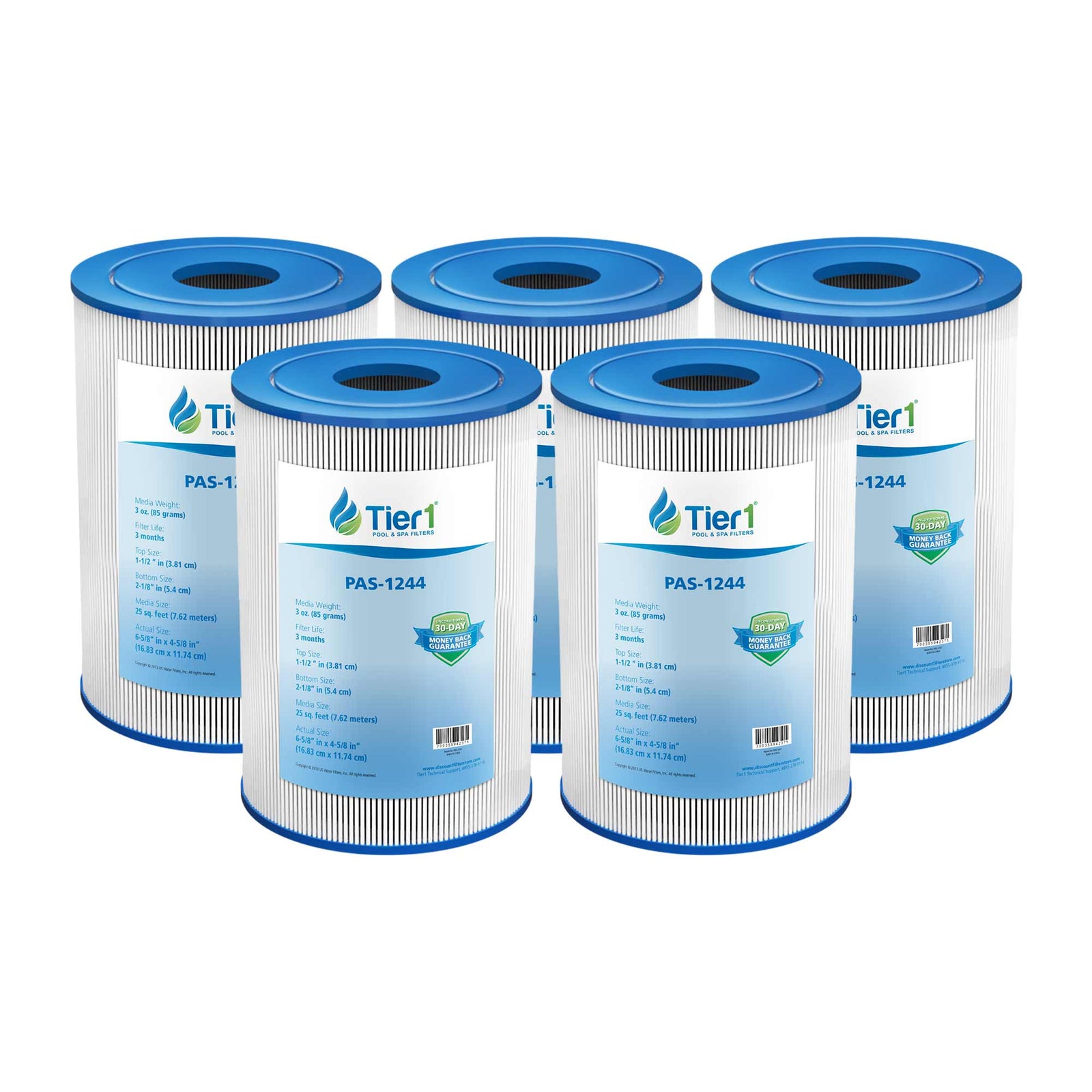 Tier1 PAS-1244 Replacement Pool and Spa Filter fits the Freeflow Lagas and CLX - WaterFilters.NET