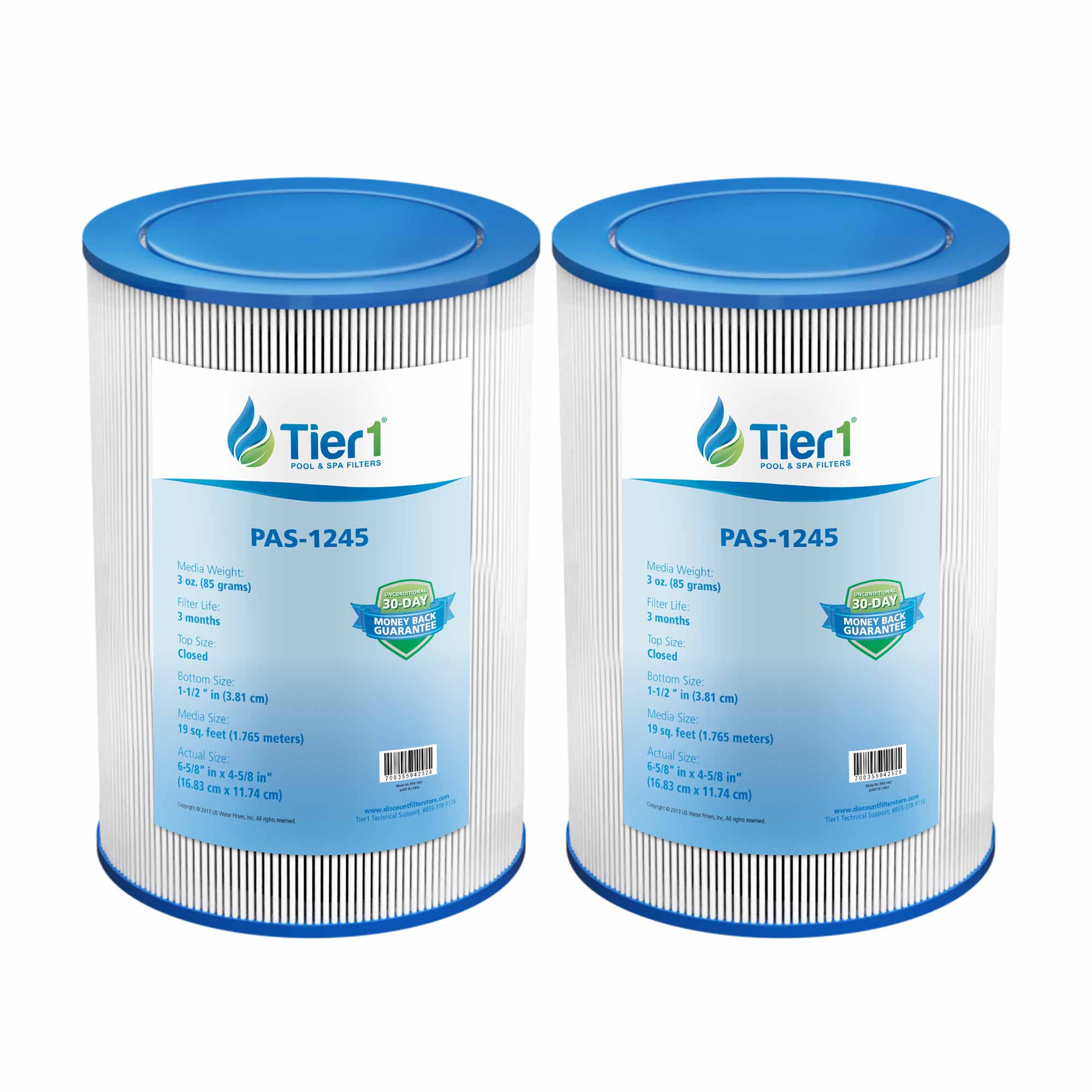 6-5/8 X 4-5/8-Inch Tier1 PAS-1245 Replacement For FF-100 - WaterFilters.NET