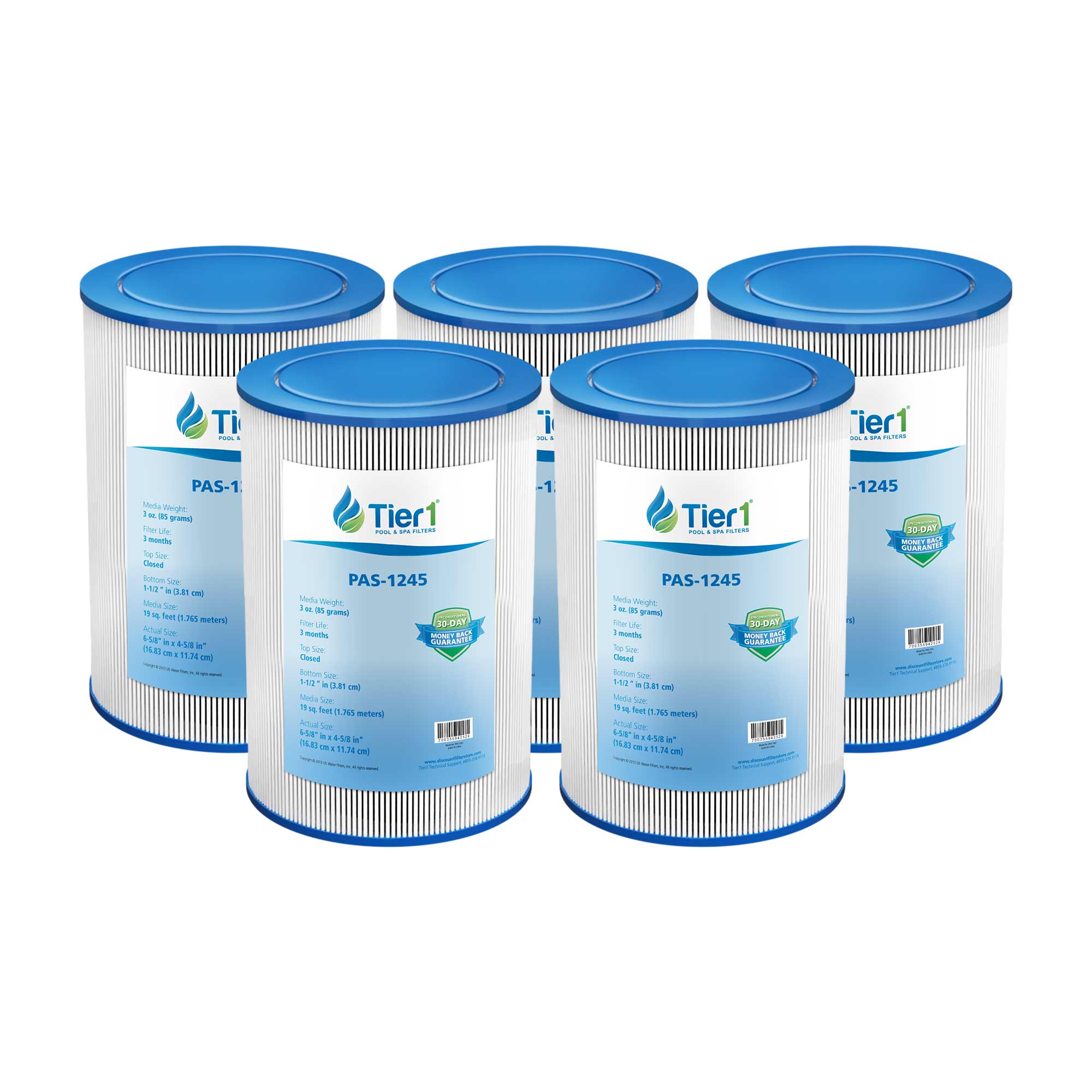 6-5/8 X 4-5/8-Inch Tier1 PAS-1245 Replacement For FF-100 - WaterFilters.NET